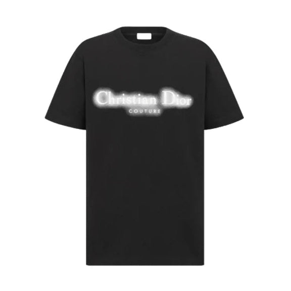 Christian Dior Couture Tshirt Relaxed Fit Black Dior