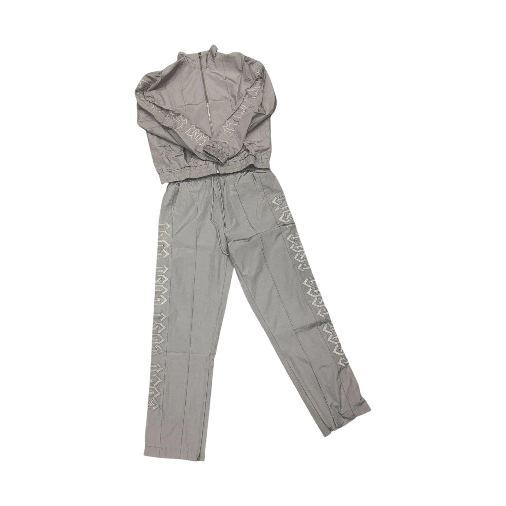 Lost Intricacy Silver Tracksuit Top & Bottom Lost Intricacy