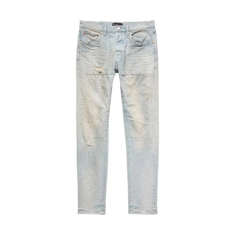 Purple Brand Men's Blue Light Bleached W Front Insert Purple Brand