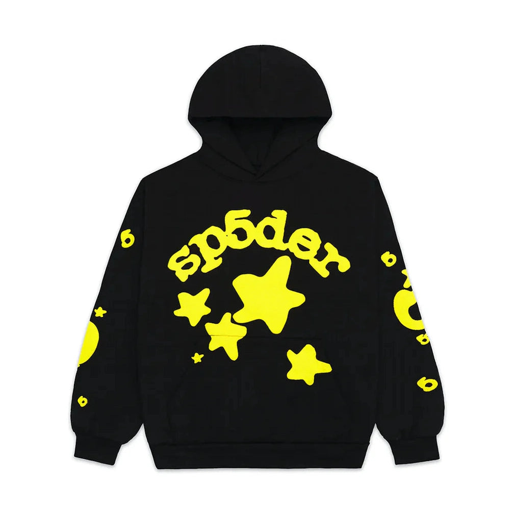 Sp5der "Black/Yellow Beluga" Full Set Sp5der