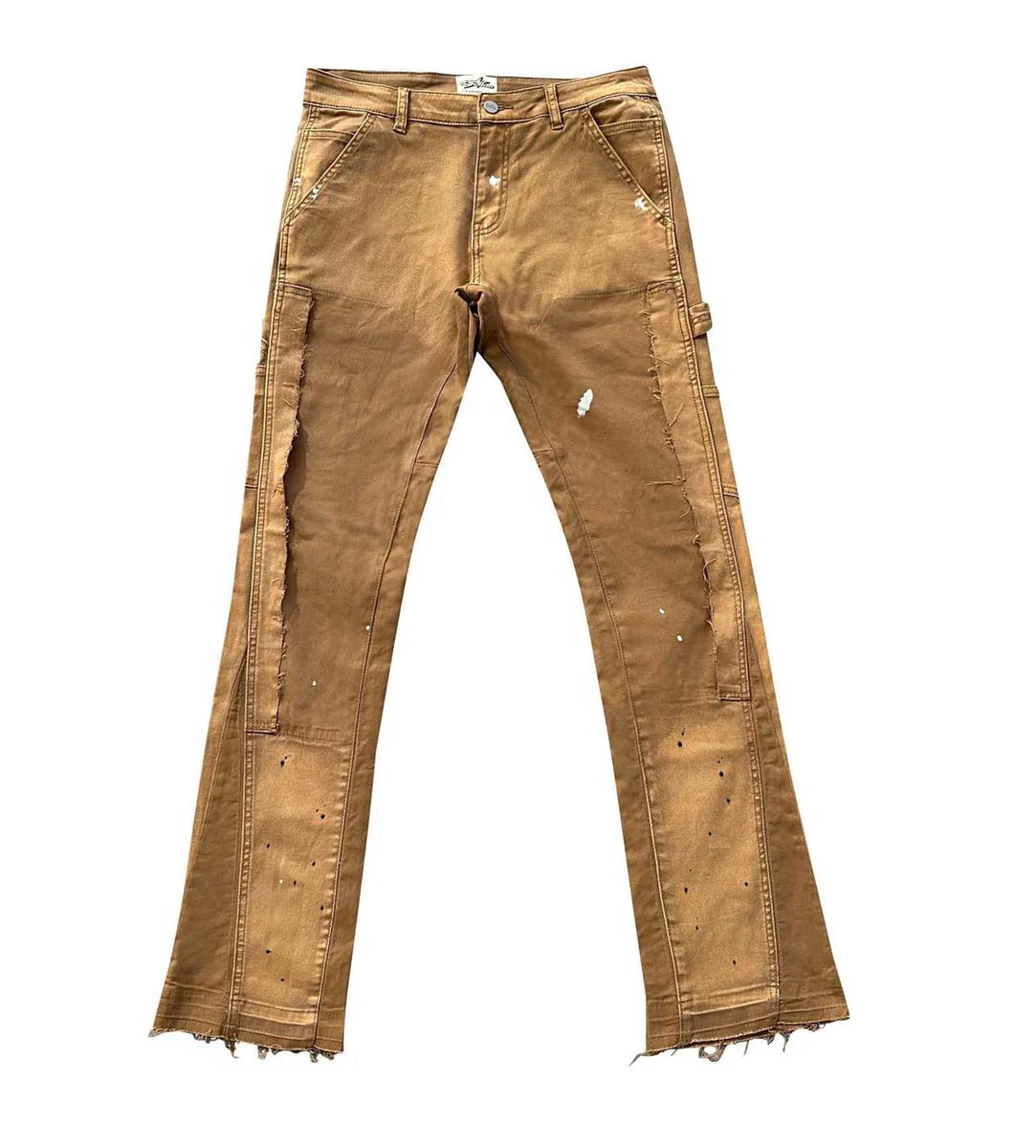 Triple Sevens - Flare Jeans - Khaki