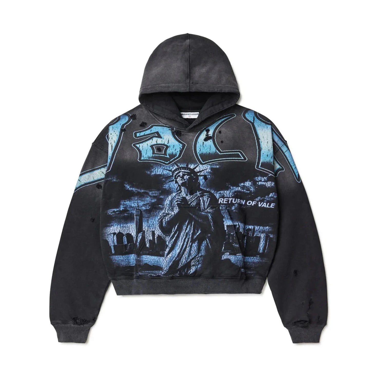 Vale Forever Return Of Vale Pullover Hoodie Black Vale Forever