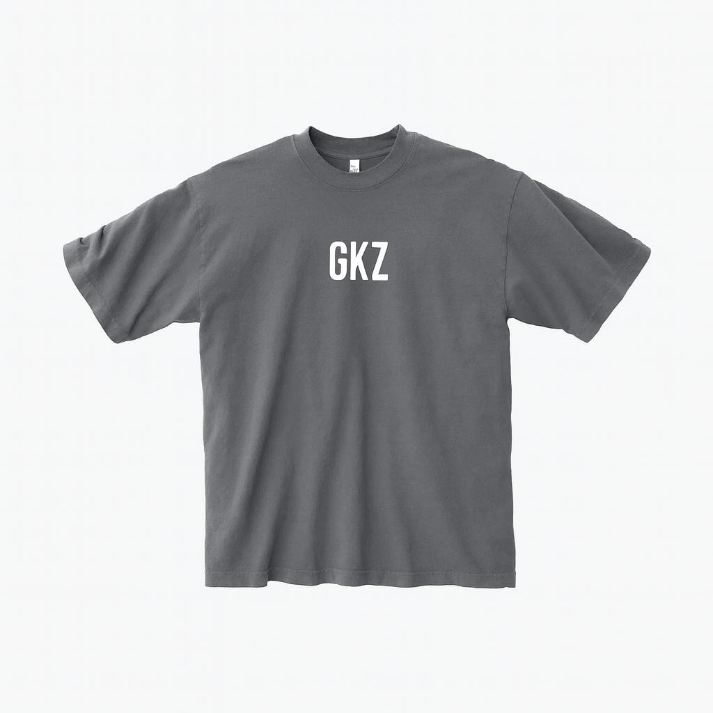 GKZ Logo Tee Grey/White