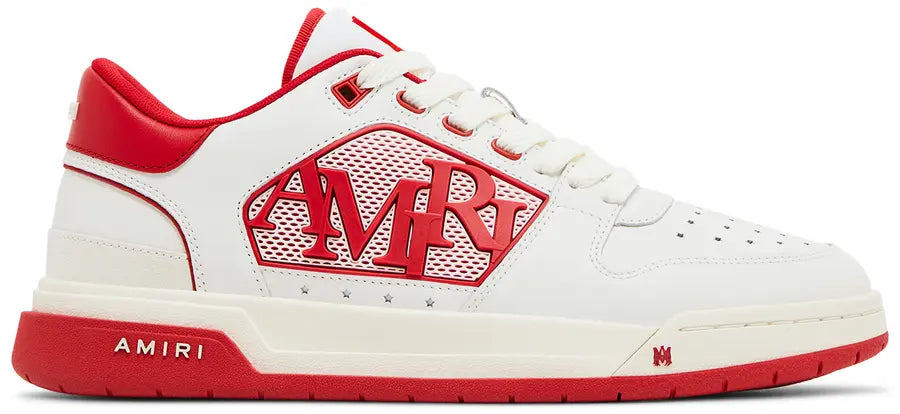 Amiri Classic Low 'White Red'