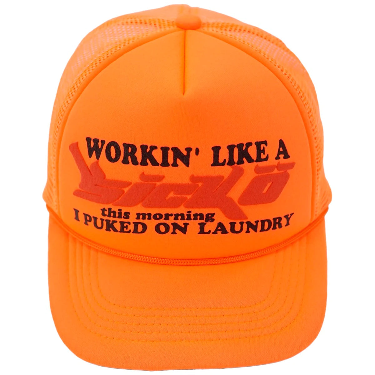 Sicko Trucket Hat Orange