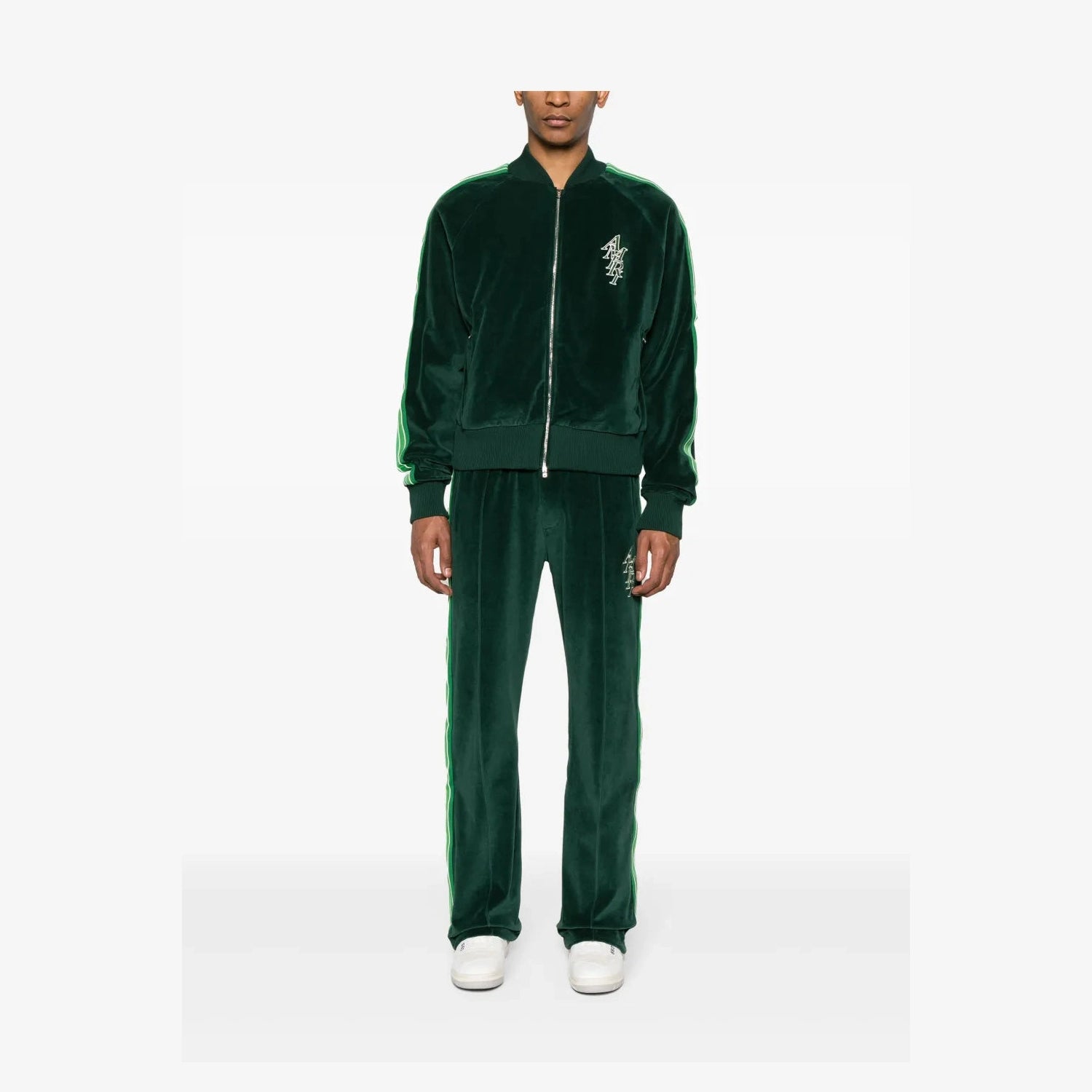 AMIRI Stack monogram velvet Full Set Amiri