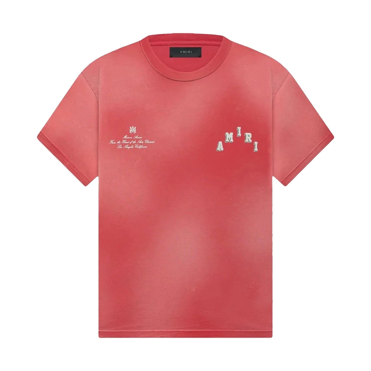 Amiri Collegiate Tee Red Amiri