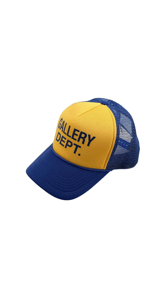 Gallery Dept. Logo Trucker Hat
Blue Yellow