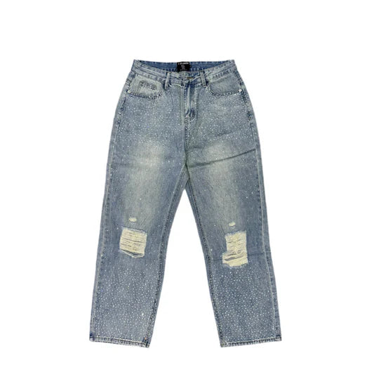 Mixed Emotion - Rhinestone Jeans