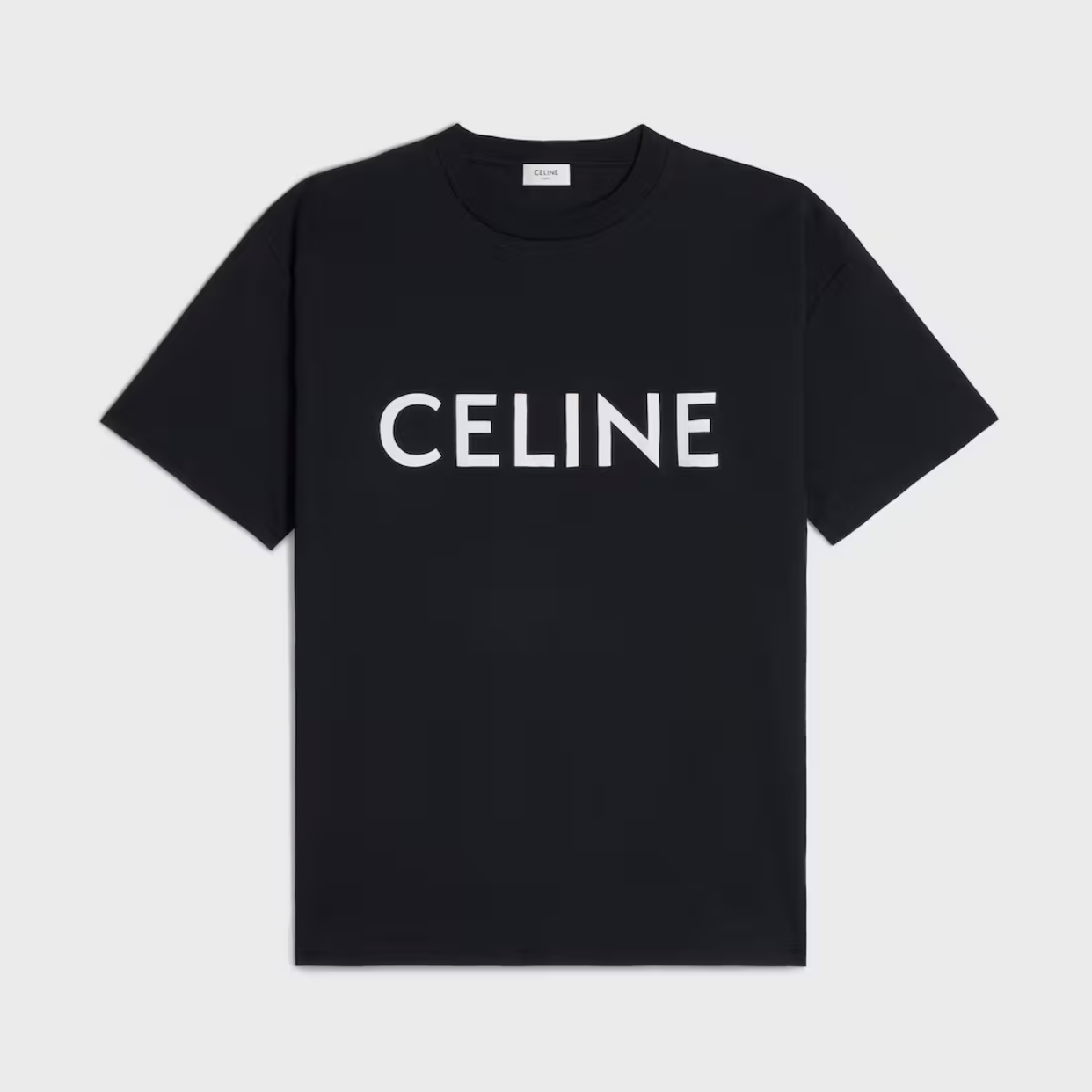 CELINE LOOSE T-SHIRT IN COTTON JERSEY Celine