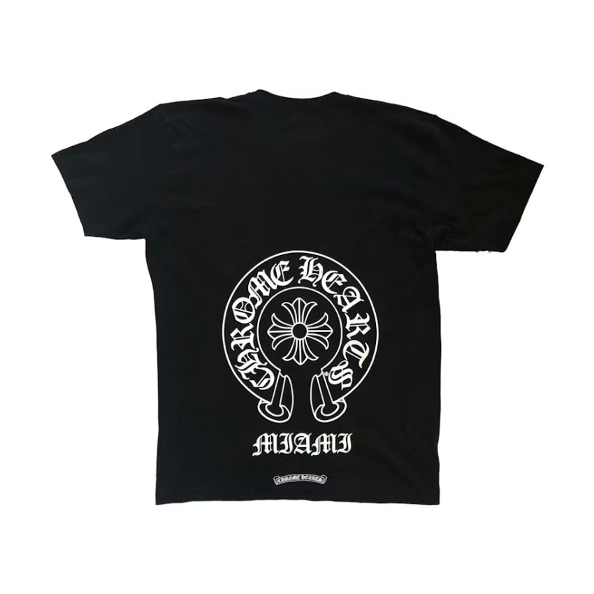 Chrome Hearts Miami Exclusive T-shirt Black Chrome Hearts