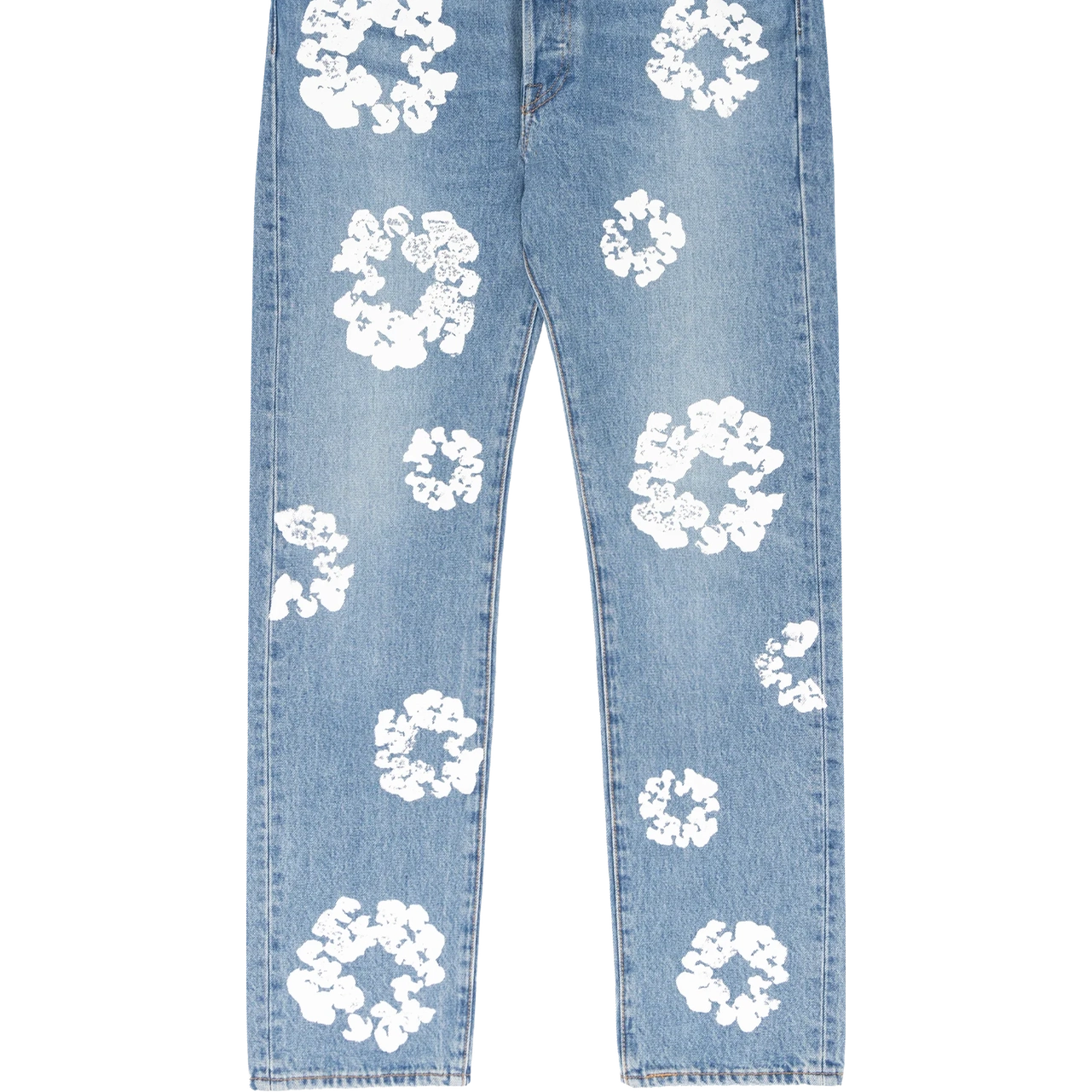 DENIM TEARS - THE COTTON WREATH JEAN LIGHT WASH Denim Tears