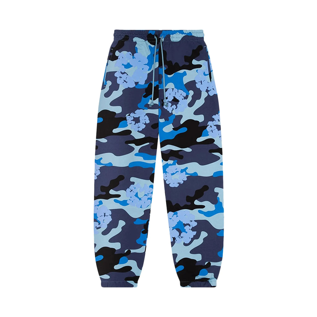 Denim Tears The Wreath Zip Hoodie 'Blue Camo' Denim Tears