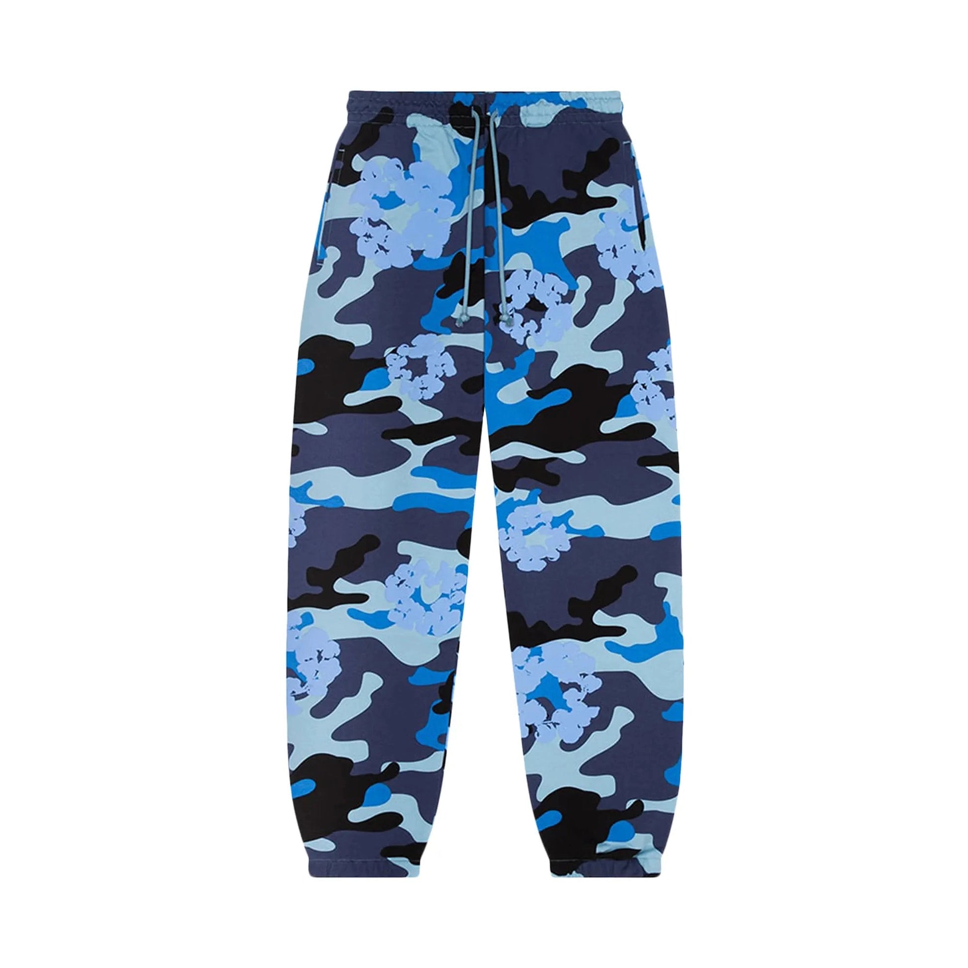Denim Tears The Wreath Zip Hoodie 'Blue Camo' Denim Tears