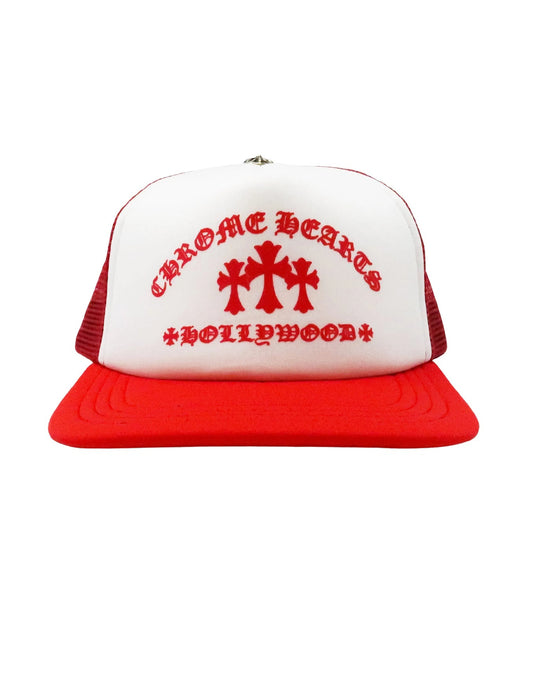 Chrome Hearts Cross Red Hat