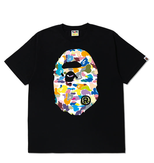 Bape Multi Camo Big Head Black