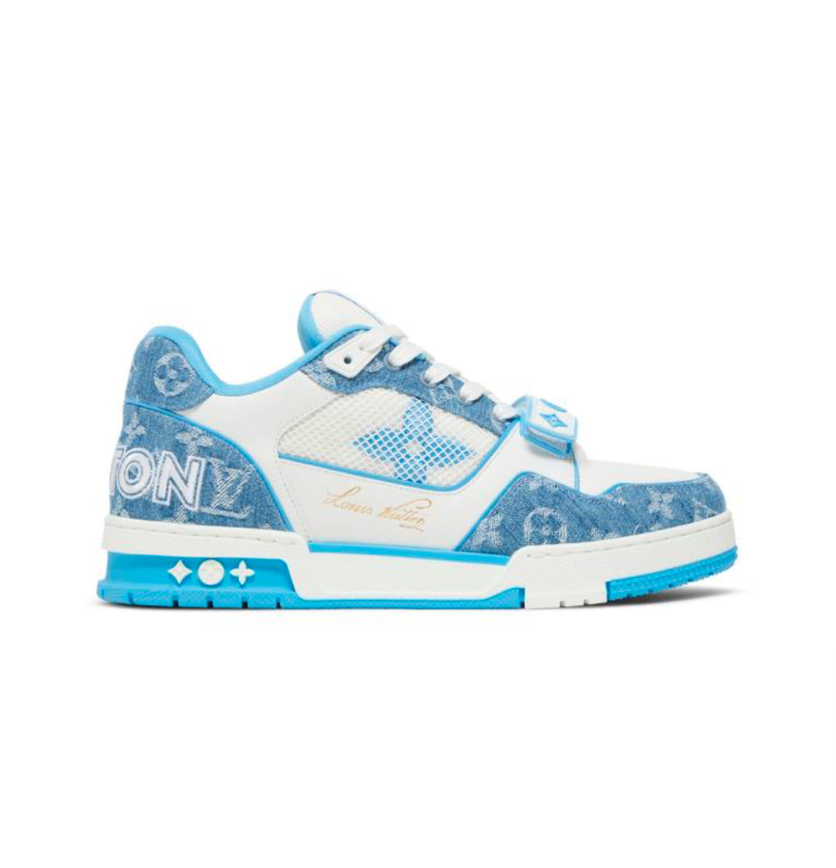 Louis Vuitton Trainer Baby Blue