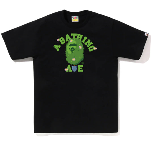 Bape Bonsai College Tee Black