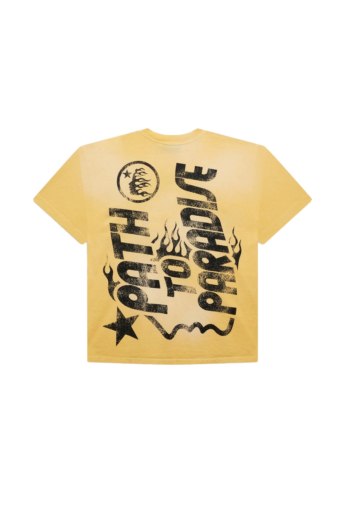 Hellstar Jesus T-Shirt Yellow