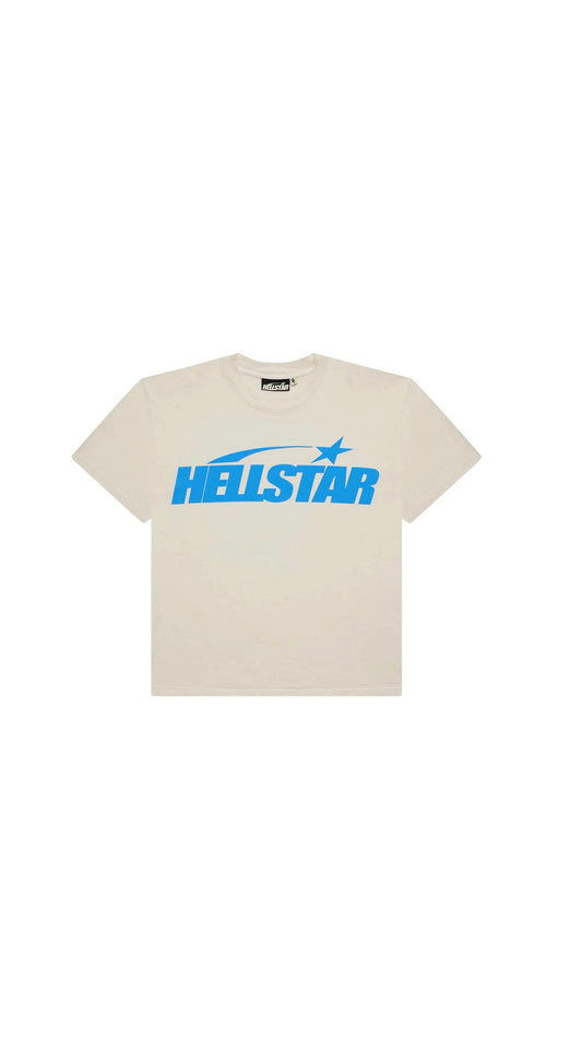 Hellstar Classic T-shirt White/Blue