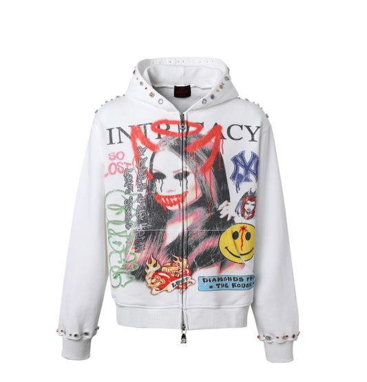 Lost Intricacy Front Page Hoodie