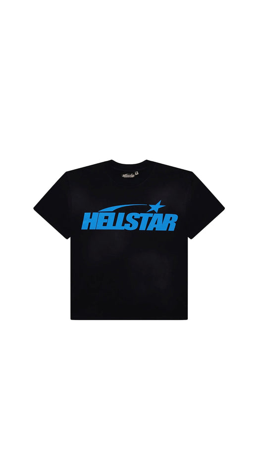 Hellstar Classic T-shirt Black/Blue