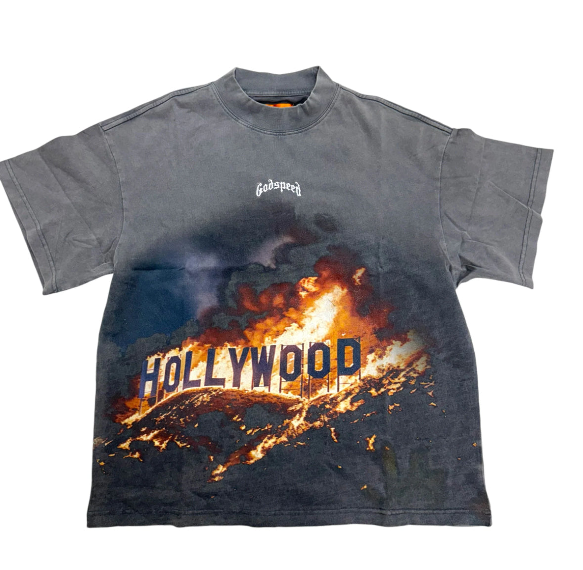 GodSpeed Hollywood Grey Tee