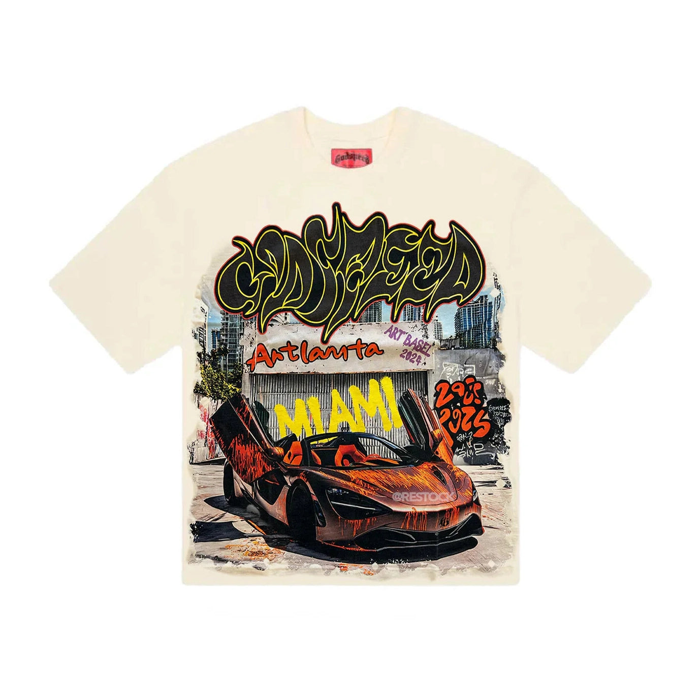 Godspeed Miami Artlanda Tee Cream *Miami Exclusive* Godspeed