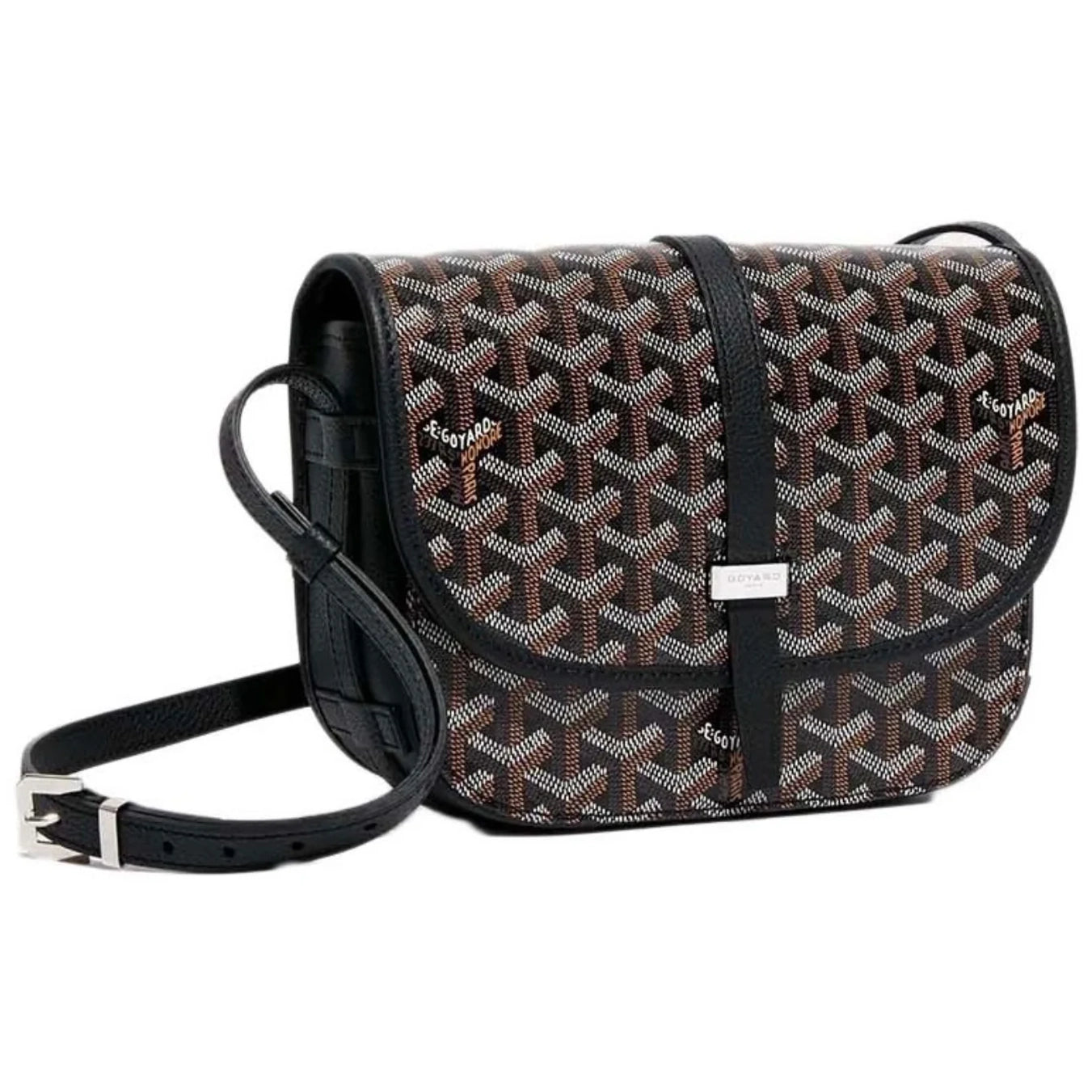 Goyard Belvedere PM Bag Black Goyard
