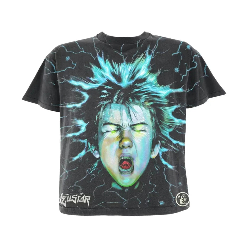 HELLSTAR Electric Kid T-Shirt 'Black' 2024 Hellstar