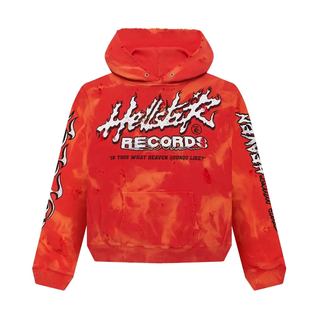 Hellstar Records Pullover Hoodie 'Lava' Hellstar