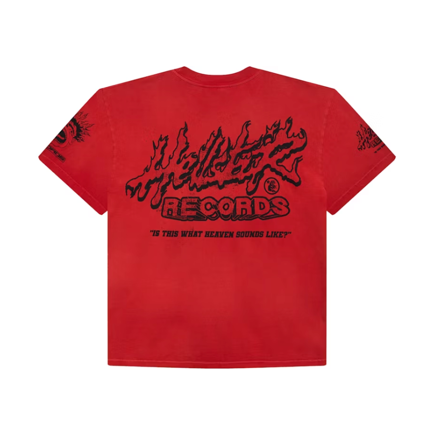 Hellstar Records T-Shirt Red Hellstar