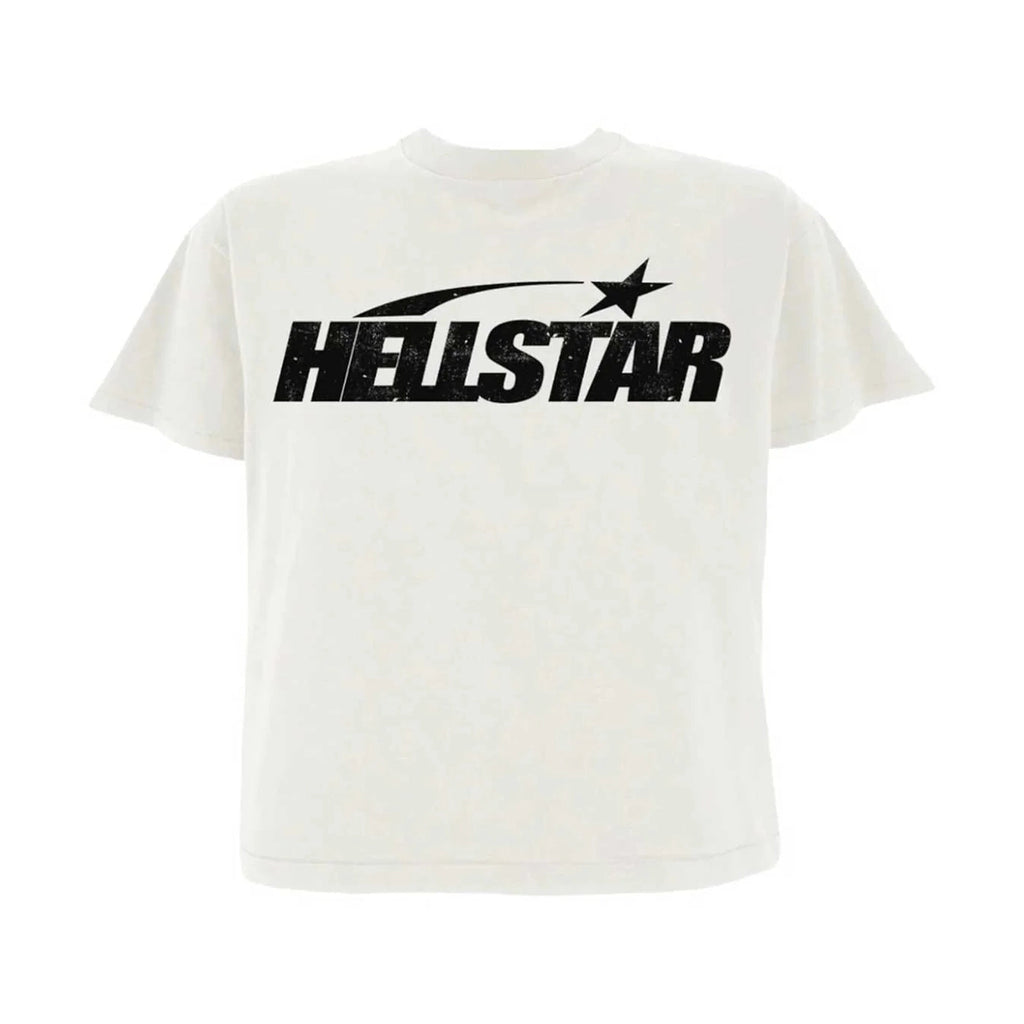 Hellstar Studios Classic Logo Tee Cream Hellstar