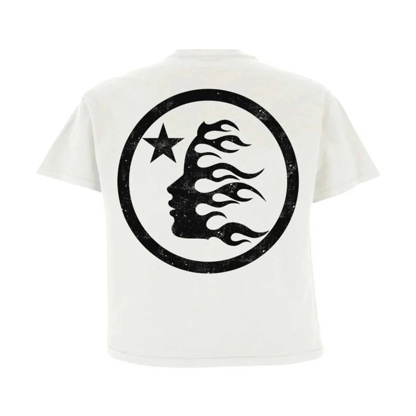 Hellstar Studios Classic Logo Tee Cream Hellstar