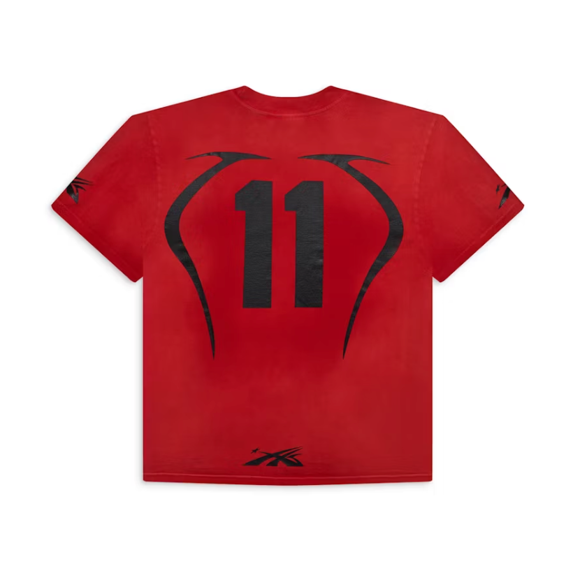 Hellstar Warm Up T-shirt Red Hellstar
