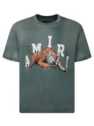 Amiri Vintage Green Tiger Tee