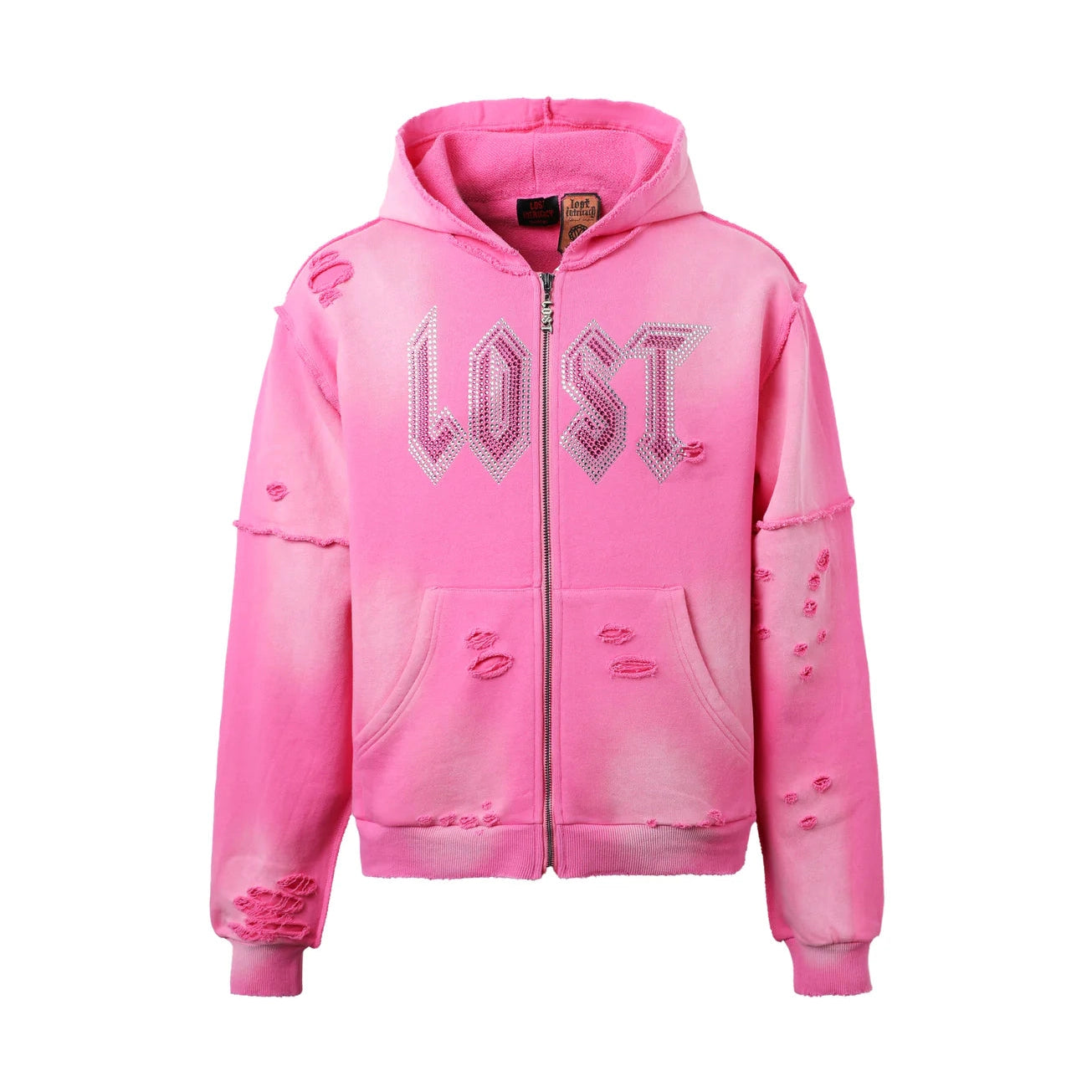 Lost Intricacy Distressed Pink Lost Intricacy