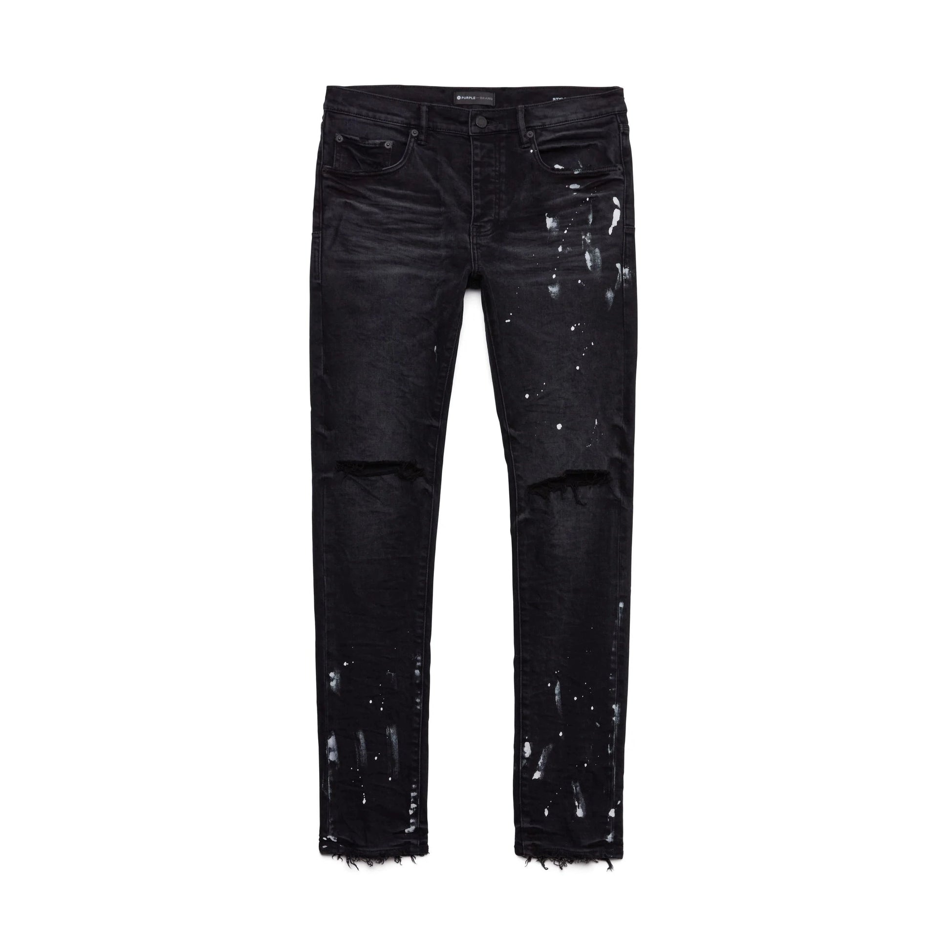 P001 Black Resin Knee Slit P001-BRKS122 Purple Brand