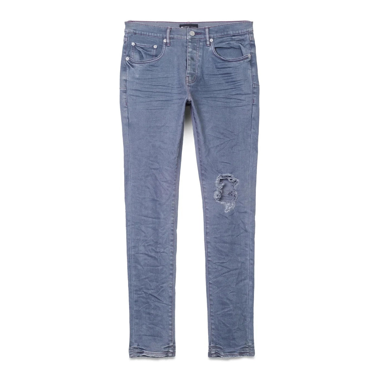 PURPLE BRAND P001 Med Grey Contrast Stitch Mens Apparel mgcs322