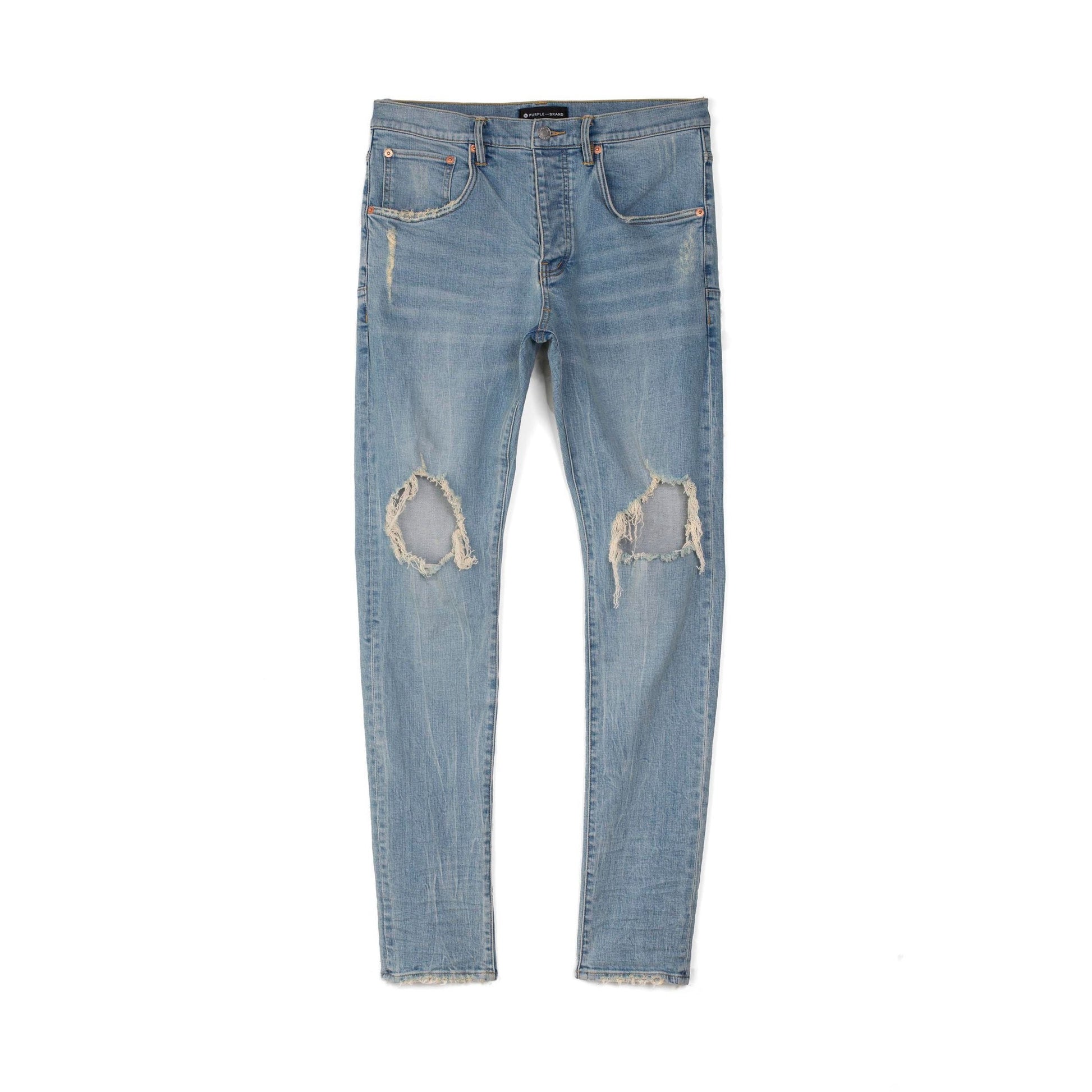 P002 Light Indigo Blowout Purple Brand
