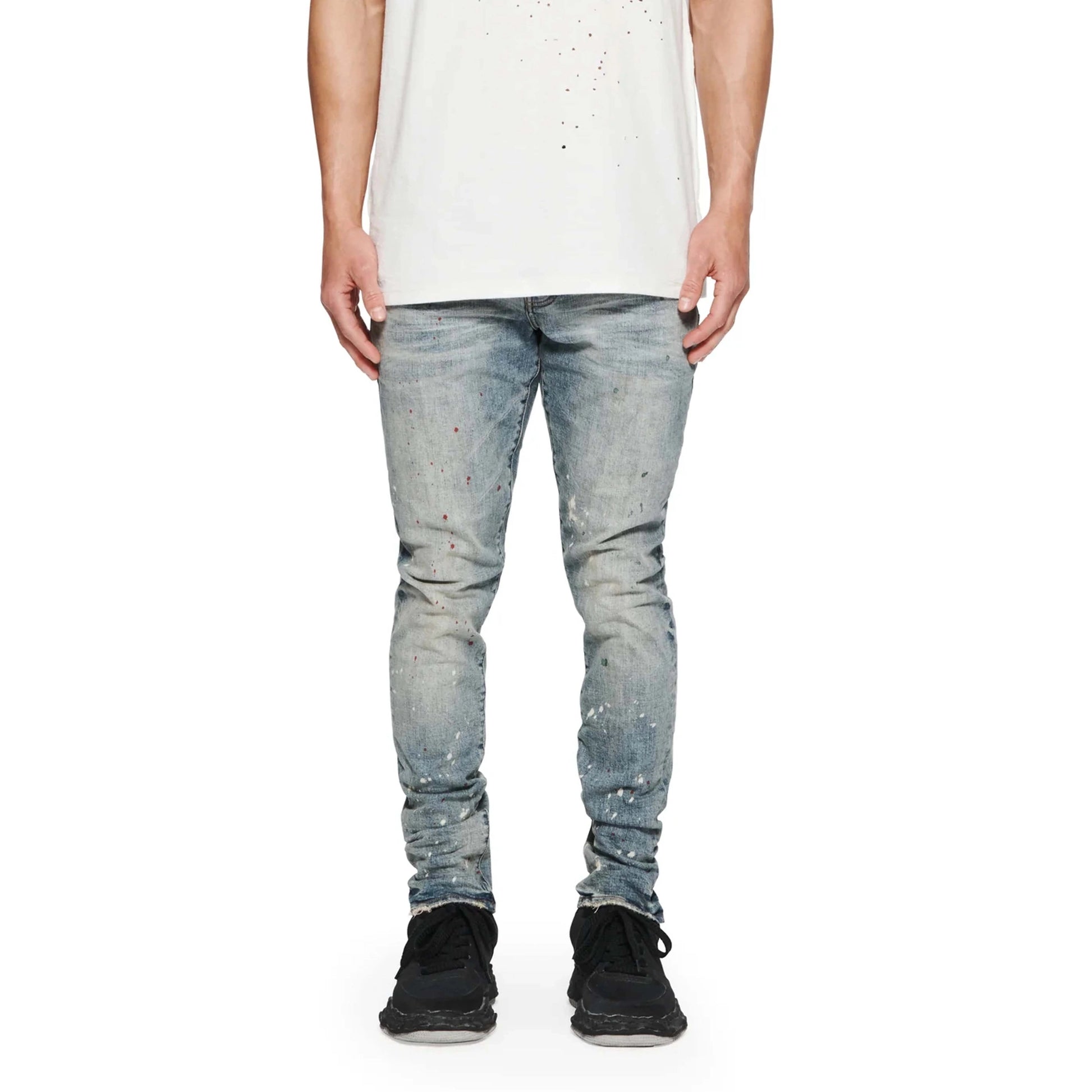 P002 Vintage Spotted Indigo VSI Purple Brand