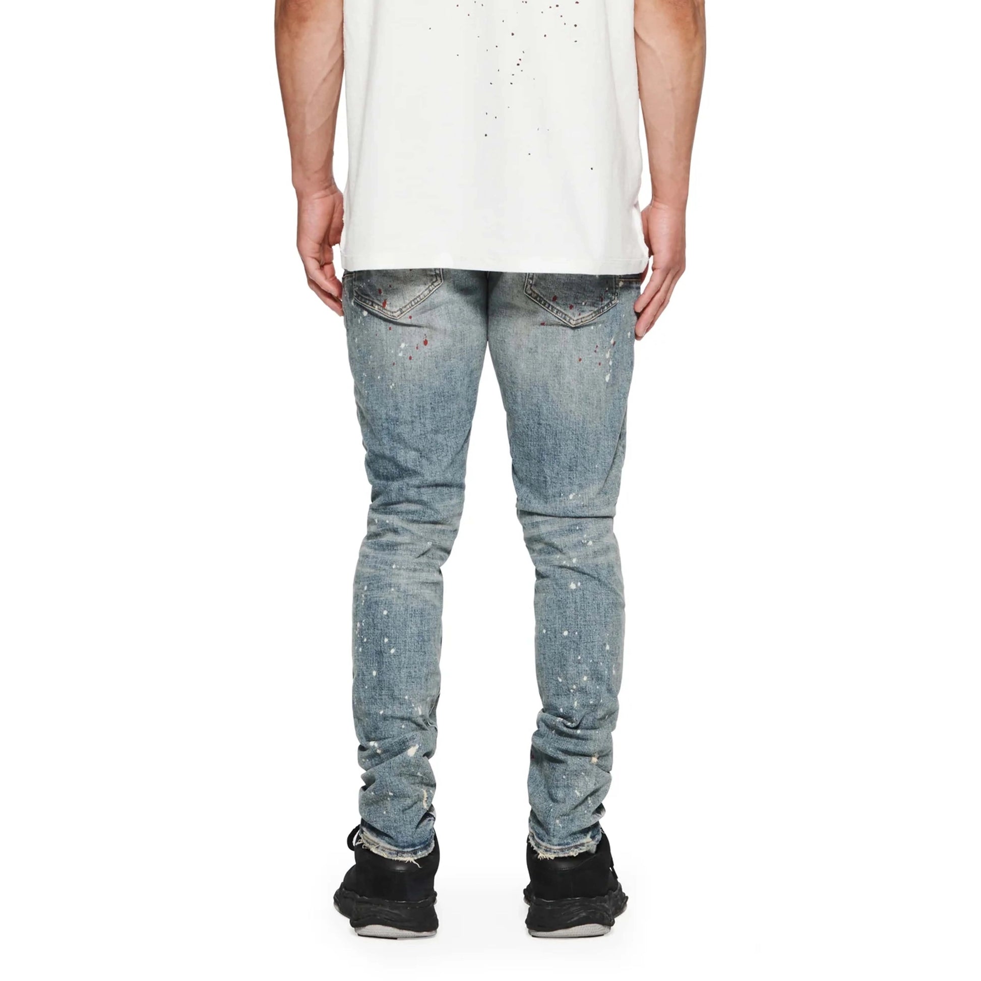 P002 Vintage Spotted Indigo VSI Purple Brand