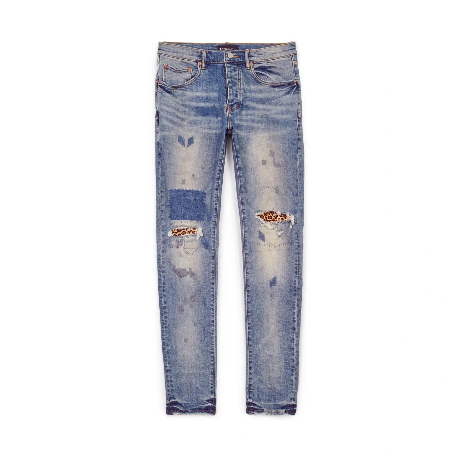PURPLE BRAND P001 MID INDIGO ANIMAL REPAIR P001-MIAR222 Purple Brand
