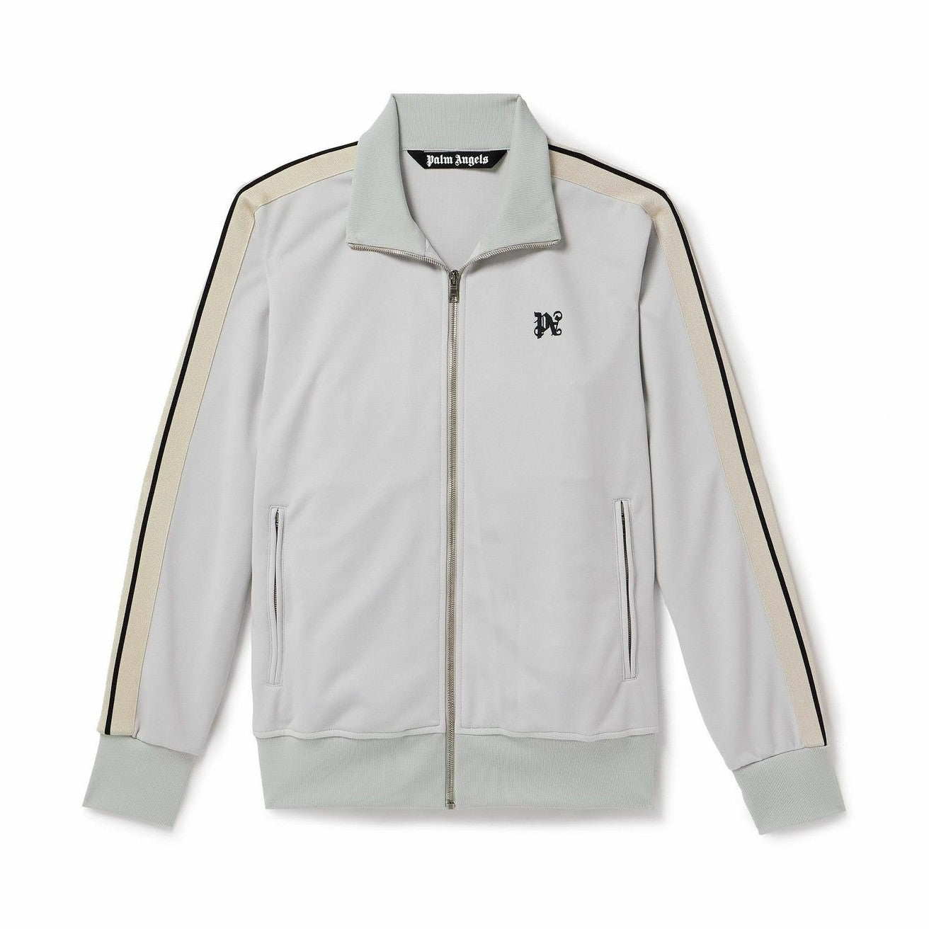 Palm Angels Monogram Tracksuit Light Grey/Black Palm Angels