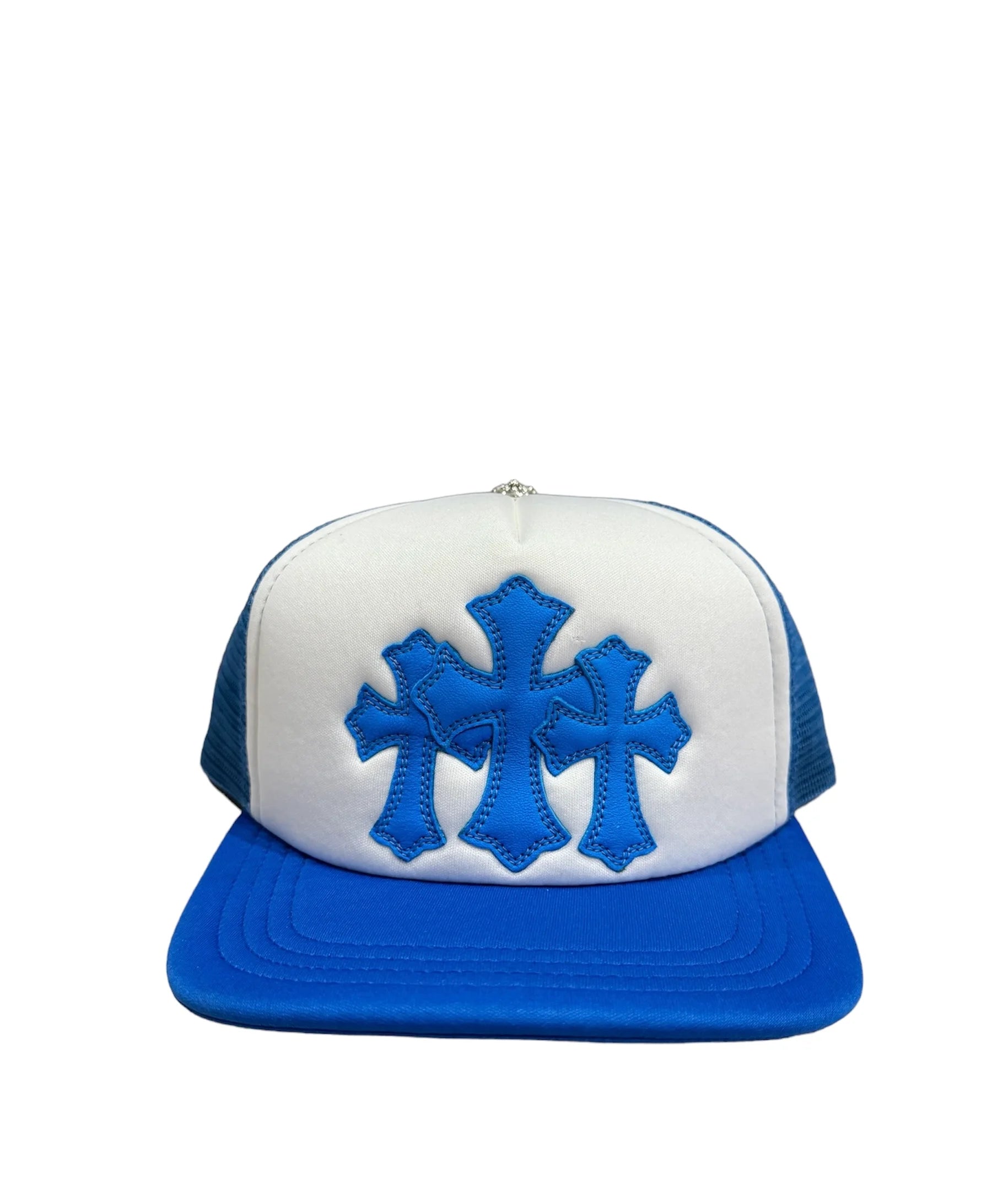CHROME HEARTS KING TACO TRUCKER HAT 'BLUE