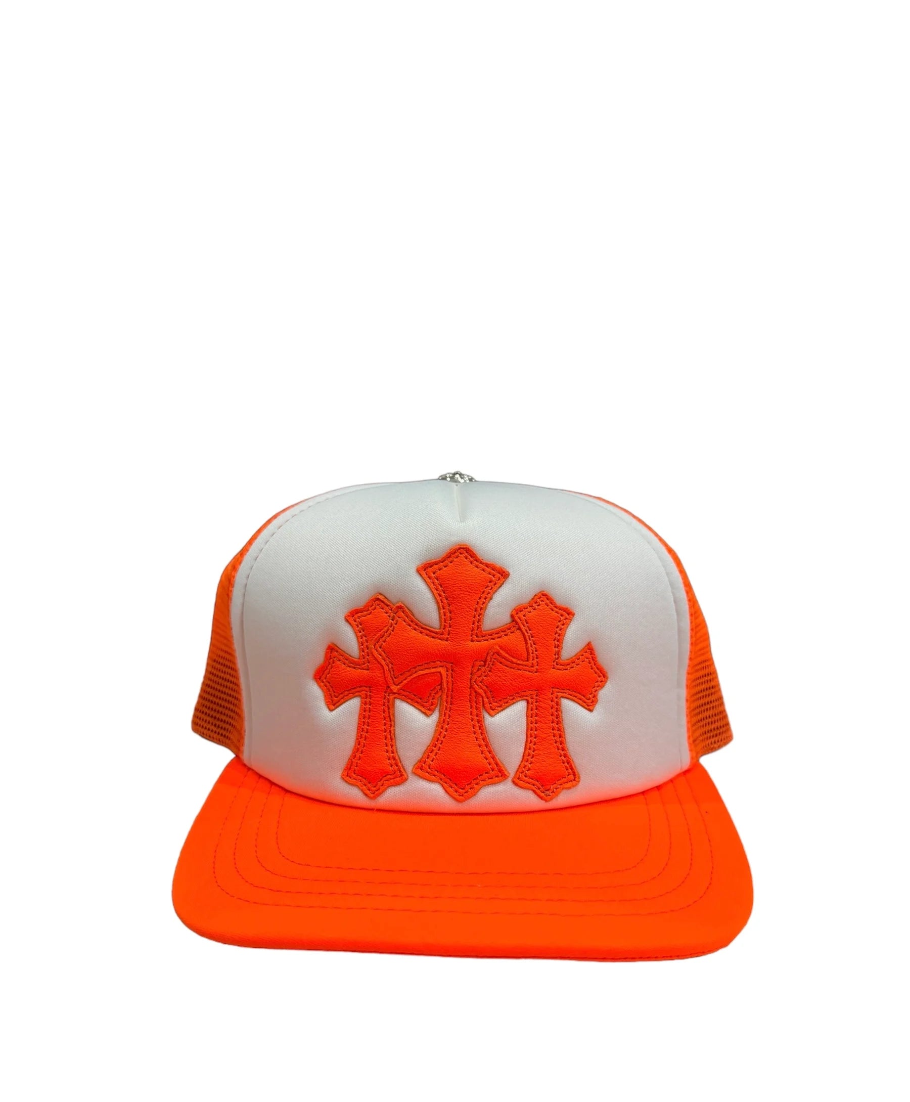 CHROME HEARTS KING TACO TRUCKER HAT 'ORANGE
