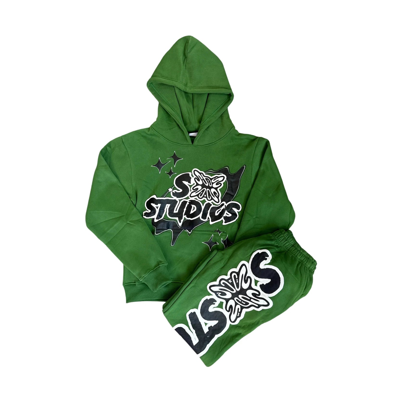 SB Studios Stain Bandz Green Full Sweatsuit SB Studios