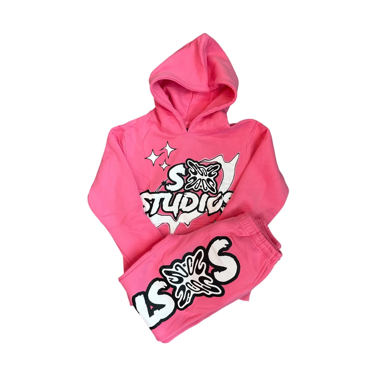 SB Studios Stain Bandz Pink/Black Full Sweatsuit SB Studios