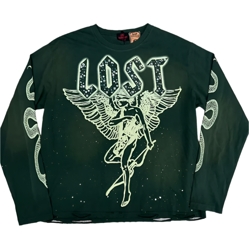 Lost Intricacy Emerald Angel