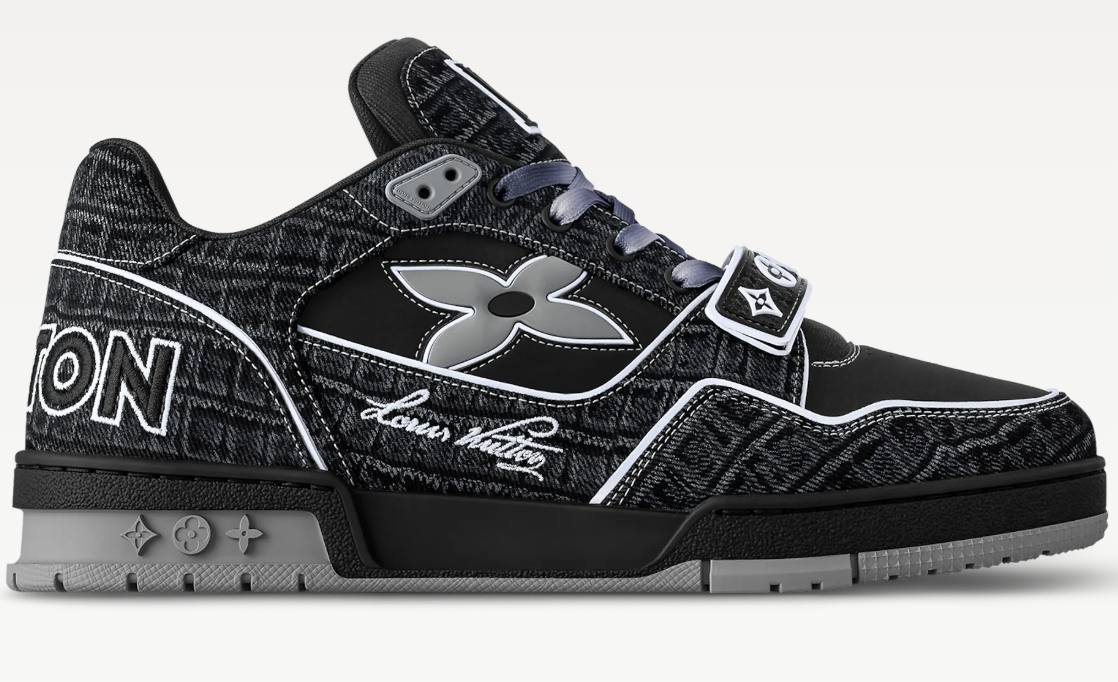 LV Trainer Sneaker 1ADE2W Black/White
